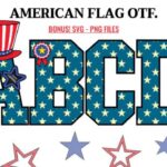 American Flag Font - Featured Image