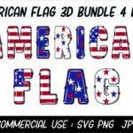 American Flag Font - Featured Image