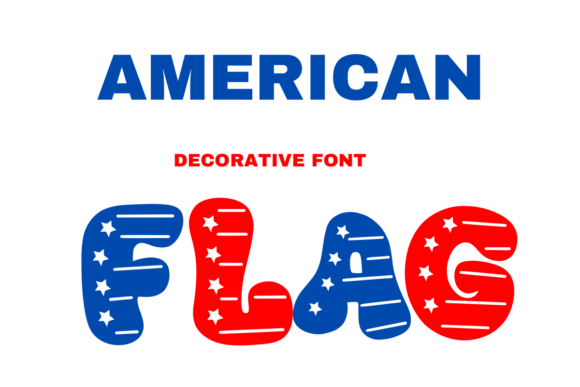 American Flag Font - Featured Image