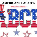 American Flag Font - Featured Image