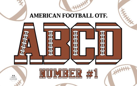 American Football Font - Featured Image
