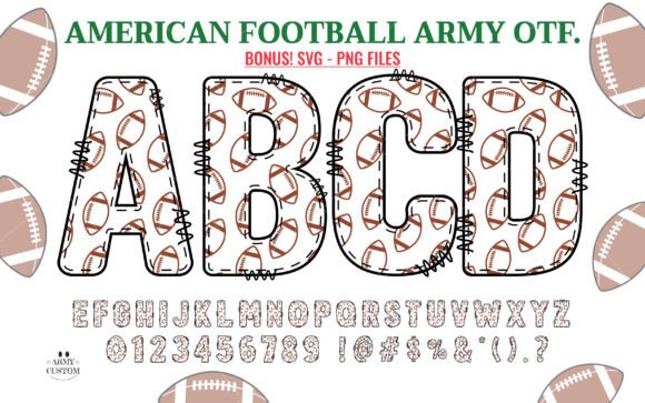 American Football Font - Featured Image
