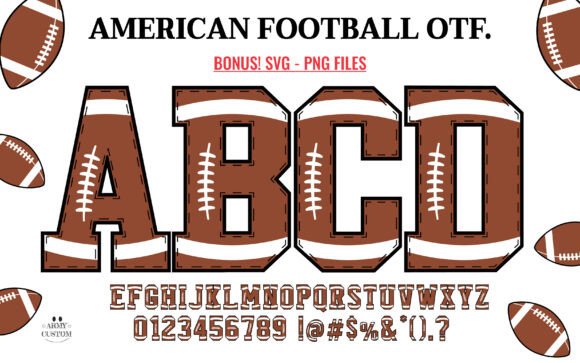 American Football Font - Featured Image