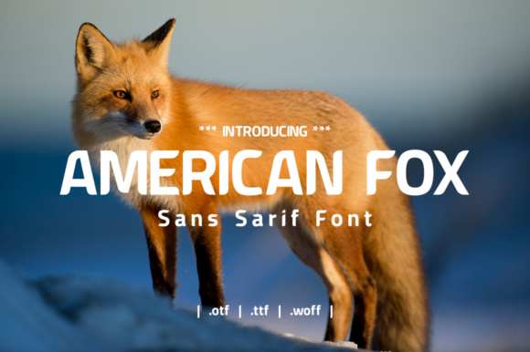 American Fox Font - Featured Image