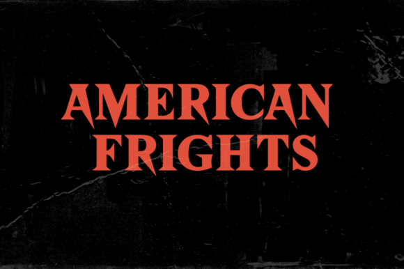 American Frights Font - Featured Image