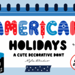 American Holidays Font - Featured Image