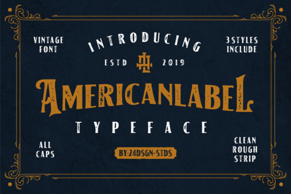 American Label Font - Featured Image