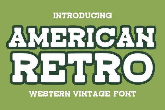 American Retro Font - Featured Image