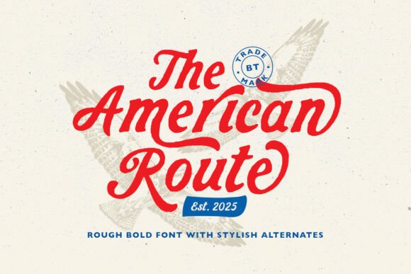 American Route Font - Featured Image