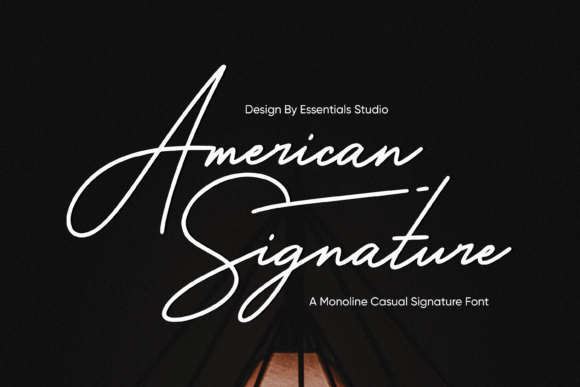 American Signature Font - Featured Image