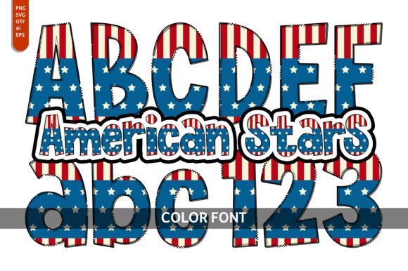 American Stars Font - Featured Image