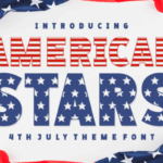 American Stars Font - Featured Image