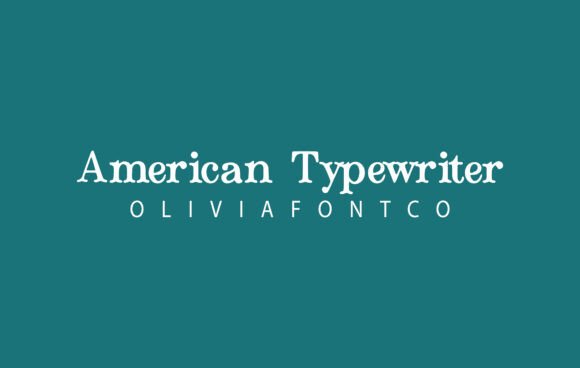 American Typewriter Font - Featured Image