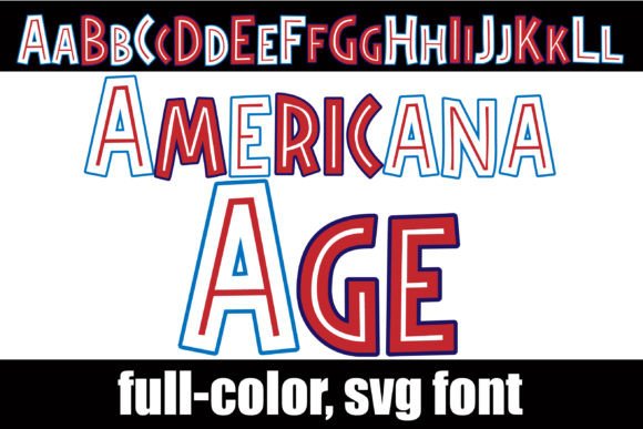 Americana Age Font - Featured Image