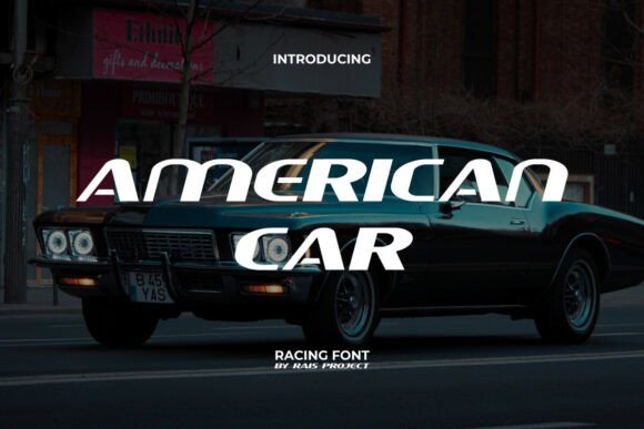 Americancar Font - Featured Image