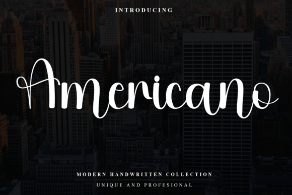 Americano Font - Featured Image