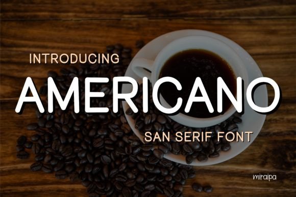 Americano Font - Featured Image