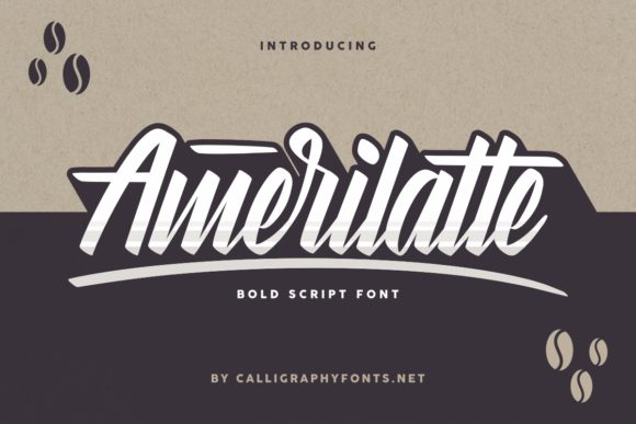 Amerilatte Font - Featured Image