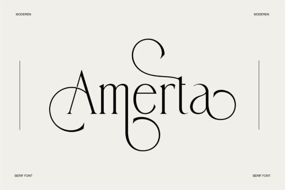 Amerta Font - Featured Image