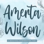 Amerta Wilson Font - Featured Image