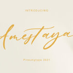 Amestaya Font - Featured Image