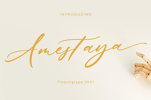 Amestaya Font - Featured Image