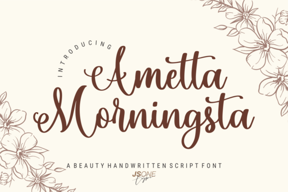 Ametta Morningsta Font - Featured Image