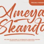 Ameya Skando Font - Featured Image