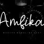 Amfika Font - Featured Image