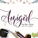 Amigirl Font - Featured Image