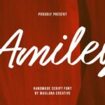 Amiley Font - Featured Image