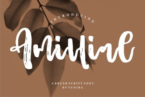 Amillial Font - Featured Image
