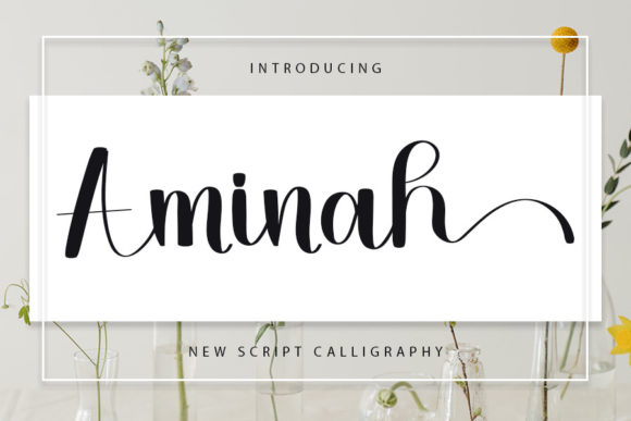Aminah Font - Featured Image