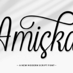 Amiska Font - Featured Image