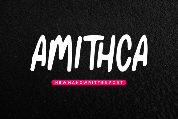 Amithca Font - Featured Image