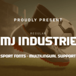 Amj Industries Font - Featured Image