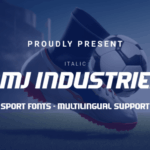 Amj Industries Font - Featured Image