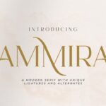 Ammira Font - Featured Image