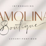 Amolina Boutique Font - Featured Image
