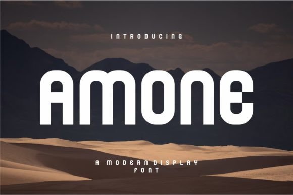 Amone Font - Featured Image