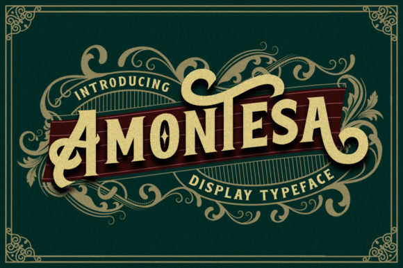 Amontesa Font - Featured Image