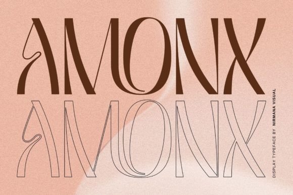 Amonx Font - Featured Image