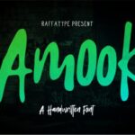 Amook Font - Featured Image