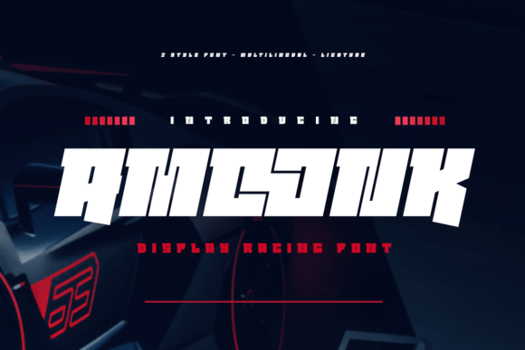 Amoonk Font - Featured Image
