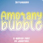 Amorany Bubble Font - Featured Image
