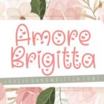Amore Brigitta Font - Featured Image