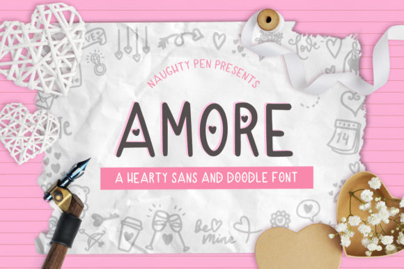 Amore Font - Featured Image