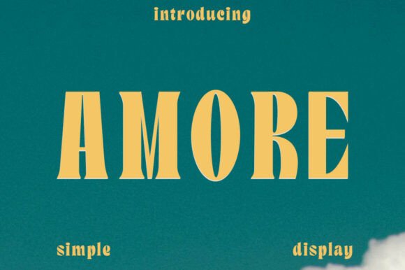 Amore Font - Featured Image