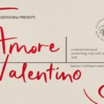 Amore Valentino Font - Featured Image