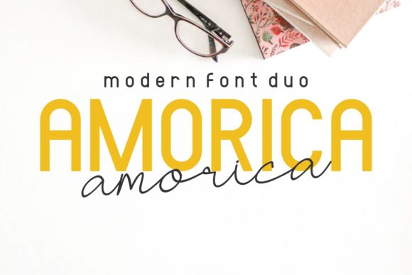 Amorica Font - Featured Image